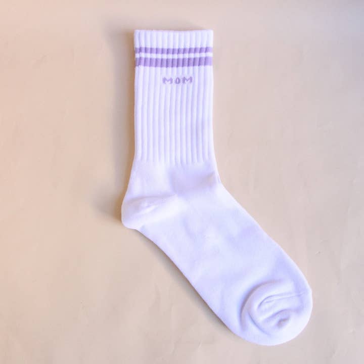 Calcetines "Mom Lila" para venta al por mayor de Bazaar Noir UG