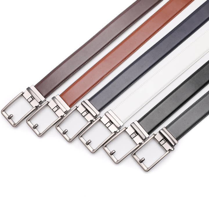 Fabio Valenti - Wholesale Belt - Men's - Men's Ratchet Leather Belt-LA2096