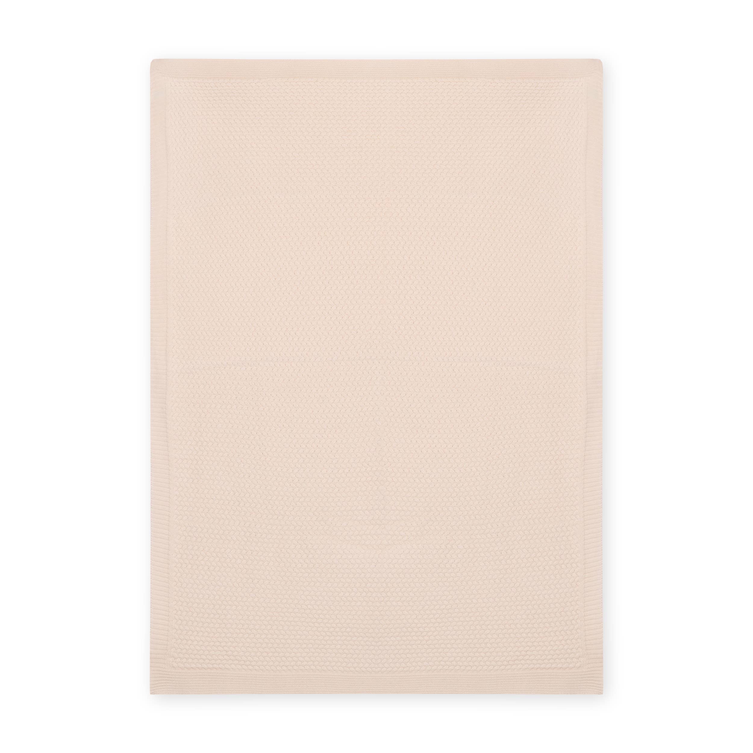 Viverano Organics - Wholesale Bedding Blanket - Kids & Baby - Moss Knit Baby Blanket+Bunny Ring Rattle Gift Set (Organic)13