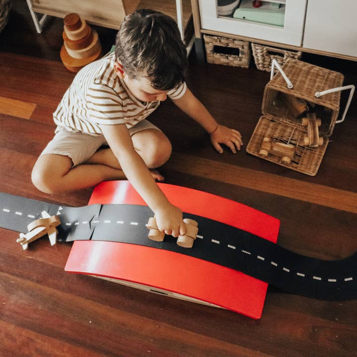 Q Toys - Wholesale Wood toy – Child - Plantation Rubber Wood Balance Board Toy for Kids6