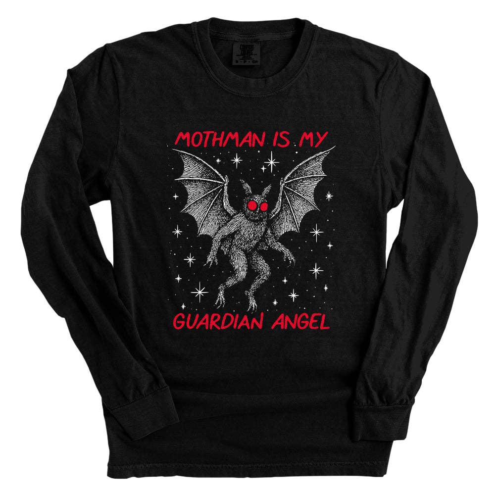 Let's Get This Thread - Wholesale Screen Printed T-Shirt - Unisex - Moth man Is My Guardian Angel14