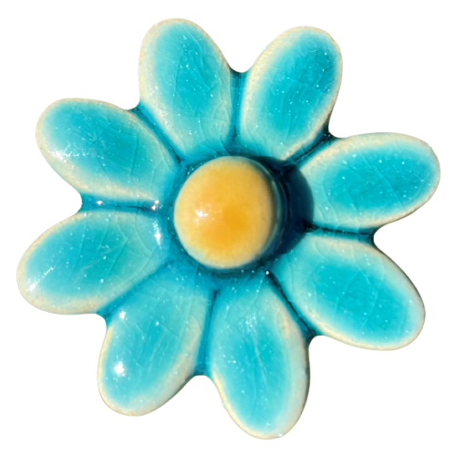 Pannonhem AB. - Wholesale Artificial Flowers - Ceramic Flower Daisy/small, Plant stake,Daisy on stem8