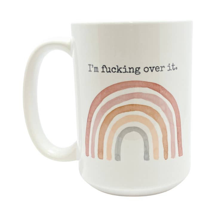 15oz keramische mok - eroverheen voor wholesale door Days with Gray