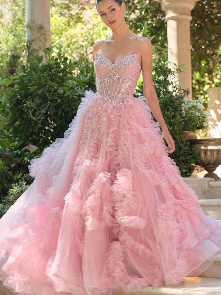 Layered Soft Tulle With Glitter for wholesale by Tux-USA®