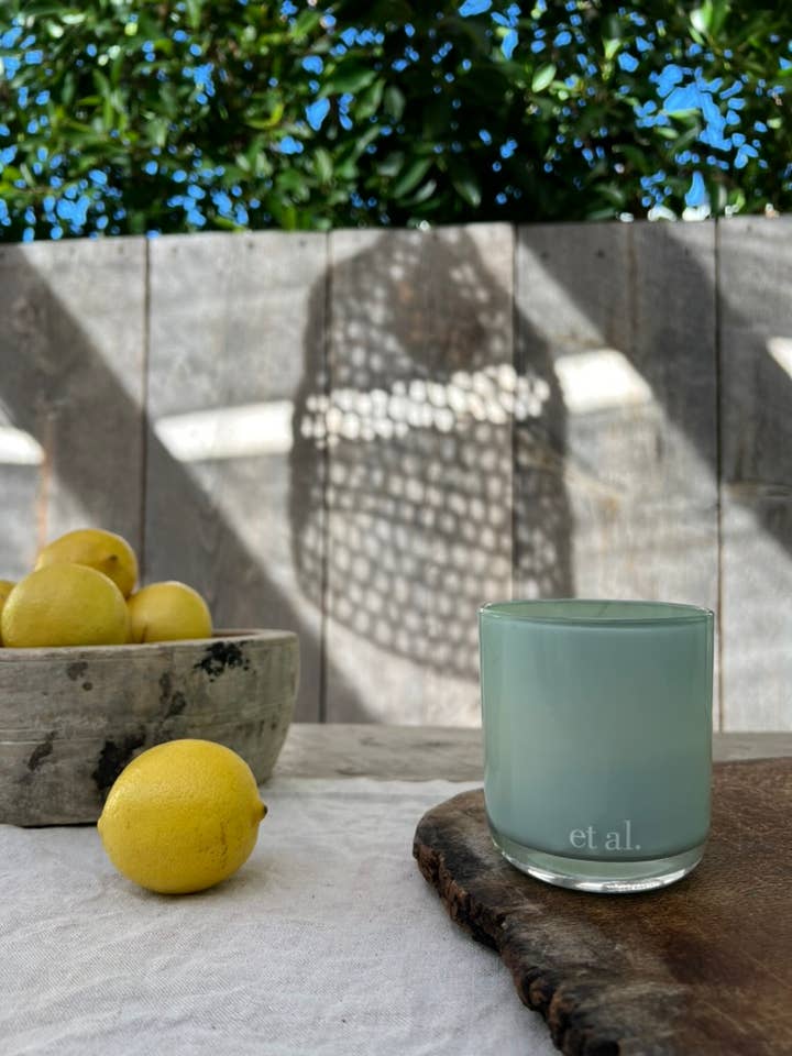 Elixir-Citrus Spice 8oz Candle for wholesale by et al life