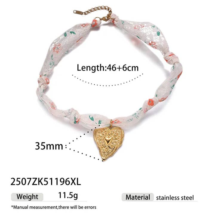 Sweet Cherry Sky - Wholesale Pendant/Charm Necklace - Bandana Necklace with Charm Pendants Jewelry5