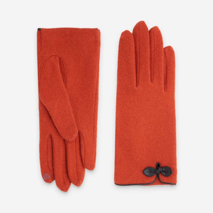 Glove Story – wholesale Gloves – Women's – Gloves 80% wool 20% nylon - Touchscreen - 31091NF3