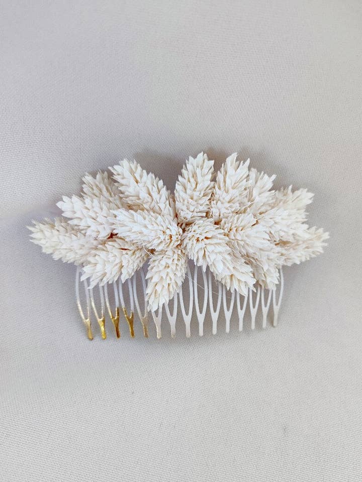 PEINA ESPIGA BRANCA por atacado de CAPELLINA