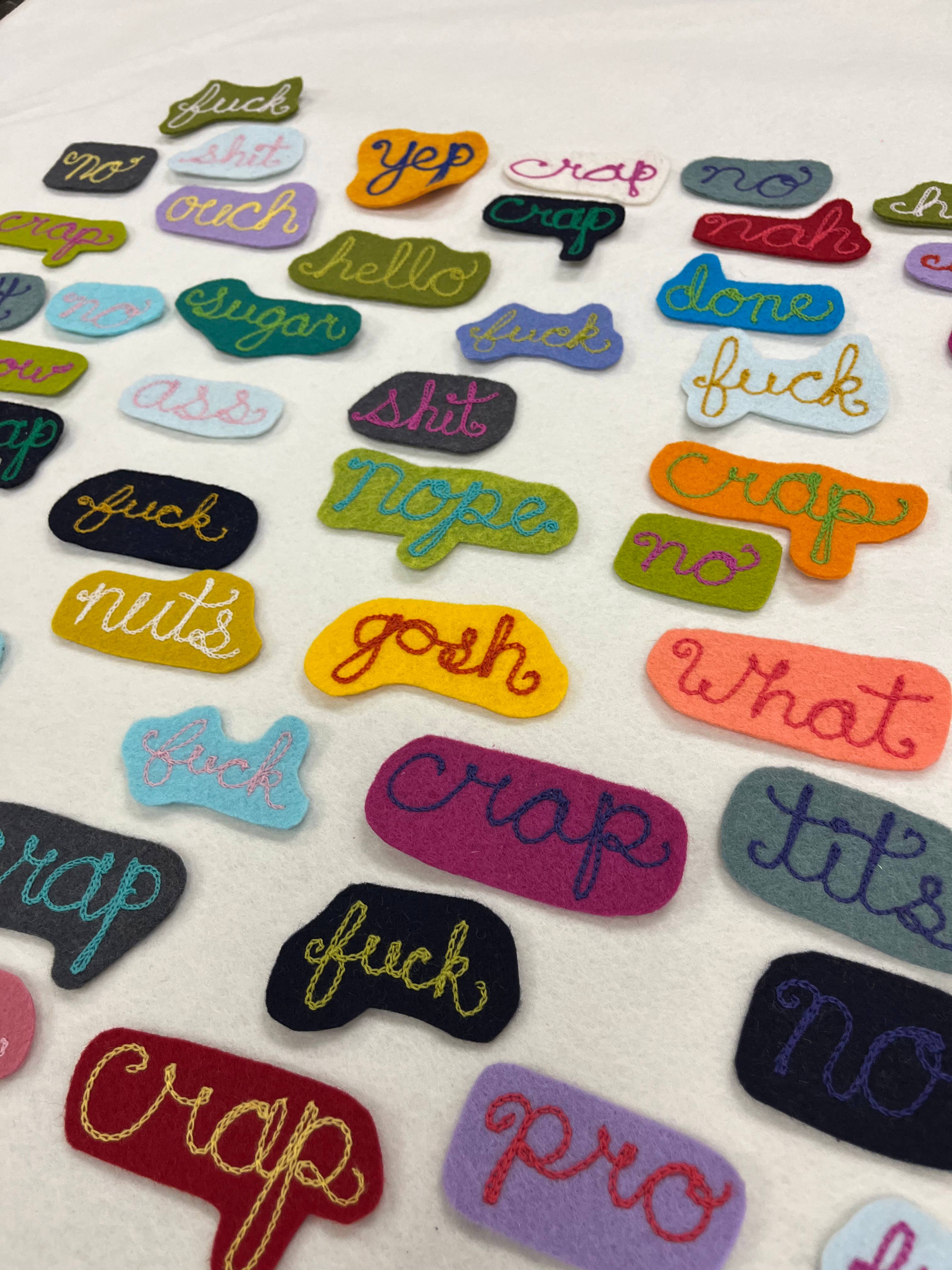 Cat Babbie - Wholesale Patch - Salty Word Patch