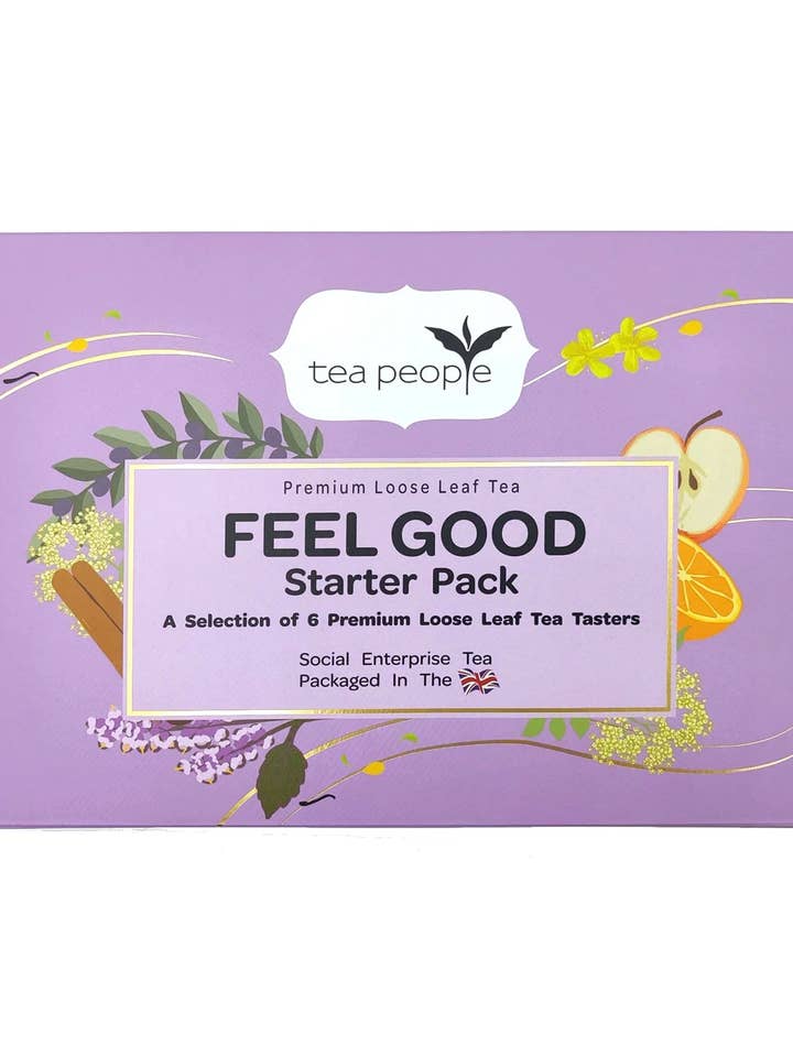 Feel Good - Pack de démarrage de 6 thés bien-être en vrac pour la vente par Tea People