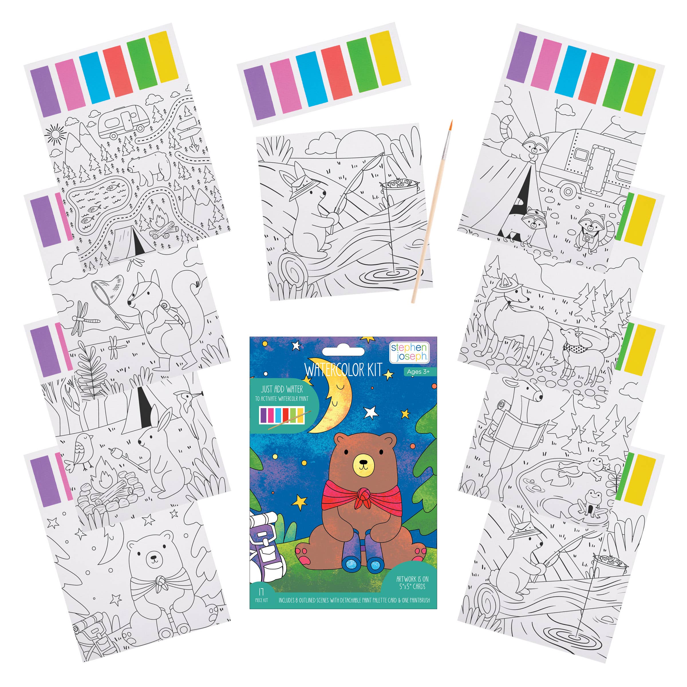 Stephen Joseph Gifts – wholesale Art set – Child & baby – Watercolor Art Kit1