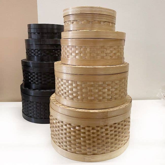 ByBazz - Wholesale Decorative Box - Box Drum; Prijs per Set7