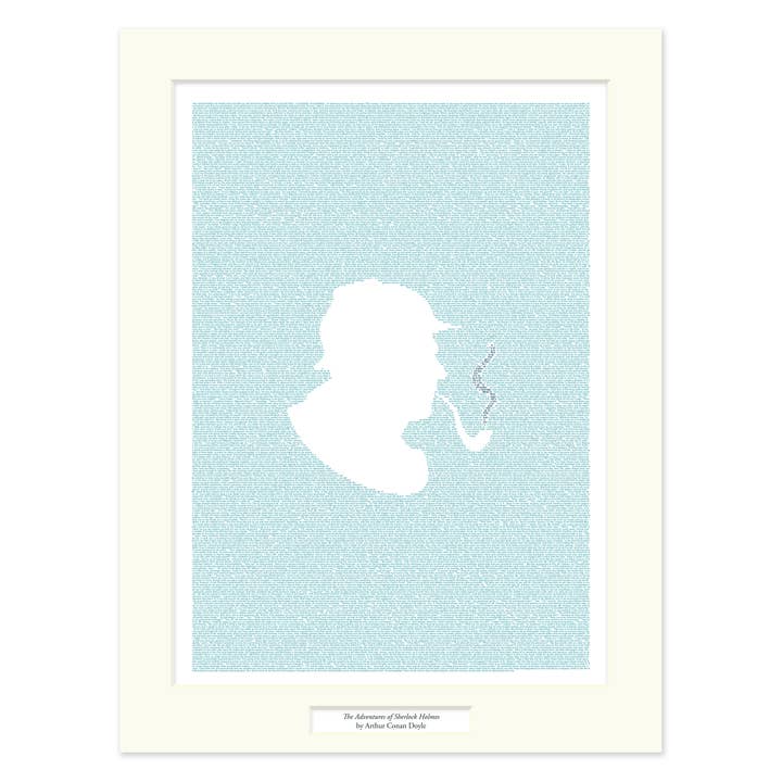 De avonturen van Sherlock Holmes gematteerde print voor wholesale door Litographs