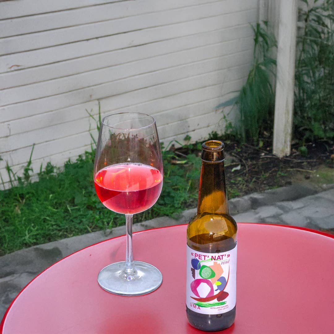 UMÀ - Vendita all'ingrosso Vino/Birra/Liquori analcolici - Pet'Nat' rosé biologico analcolico - 12 bottiglie da 33 cl1