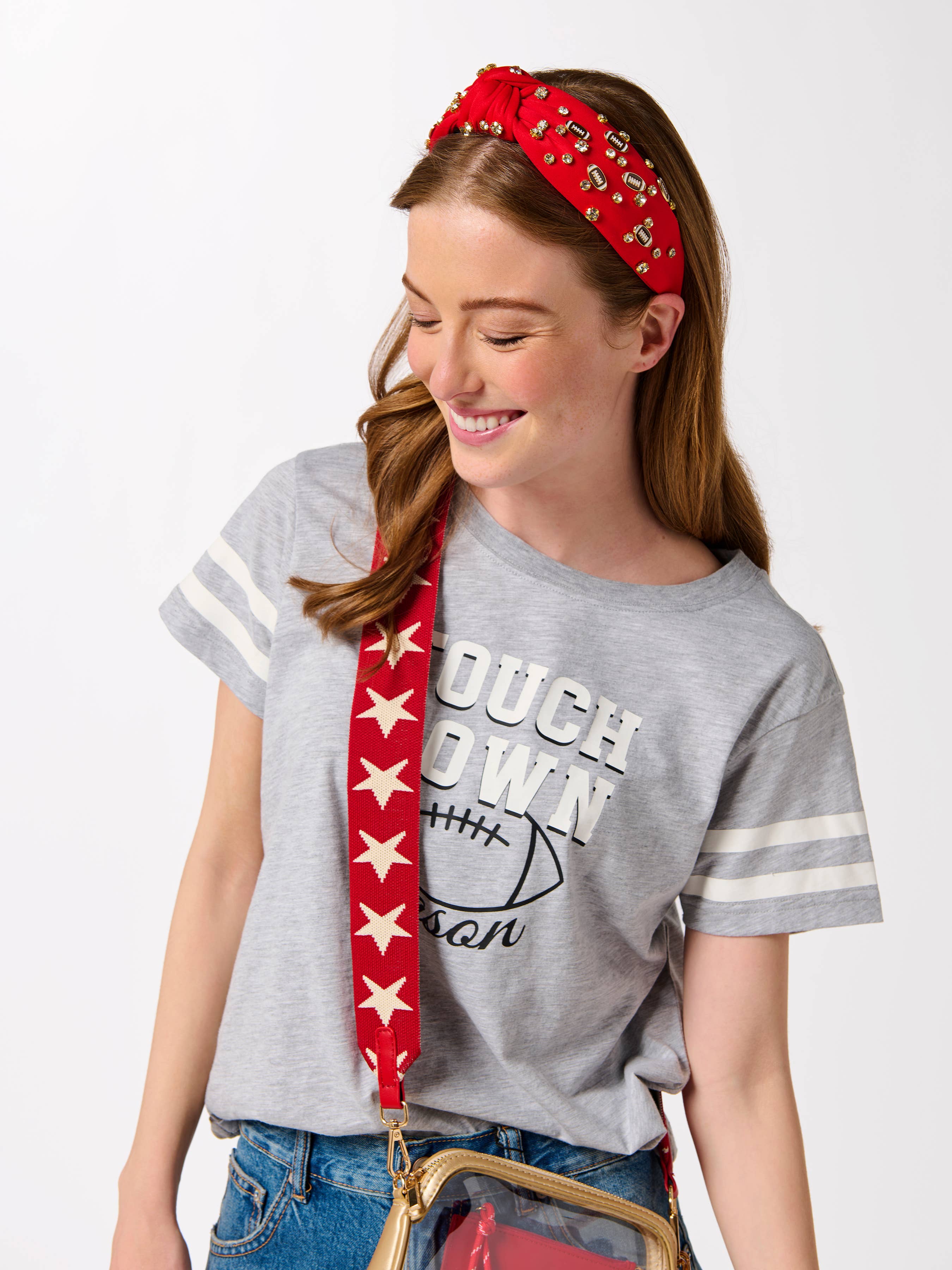 Shiraleah - Wholesale Bag Strap - Women's - STARS GAME DAY STRAP3