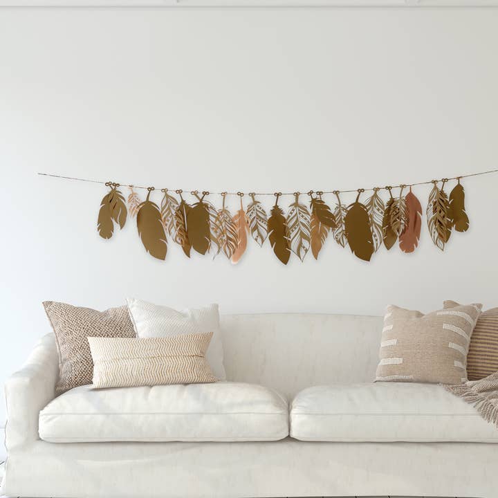 La guirlande de plumes pour la vente par The Creative Garland Company