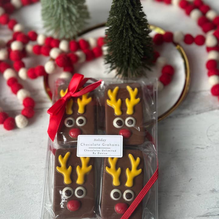 Chocolates Unlimited by Denise - Wholesale Chocolate Covered Sweets - Reindeer Inside Out Smore 5