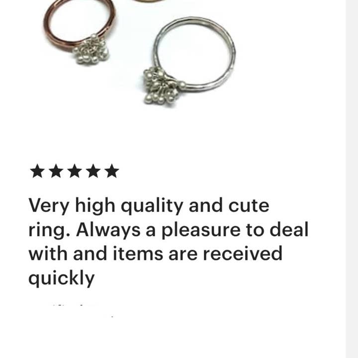 YedOmi Jewelry - Wholesale Band/Stacked Ring - Caviar Ring1