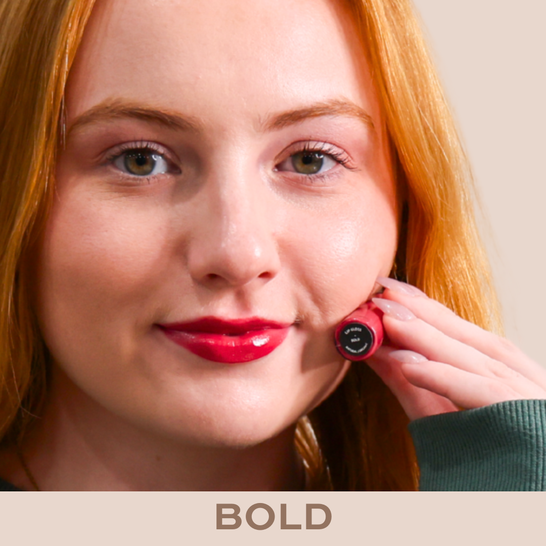 Taylor Made Organics - Wholesale Lip Gloss - Lip Gloss – Natural Hydrating Organic Shine in Clear & Bold 20