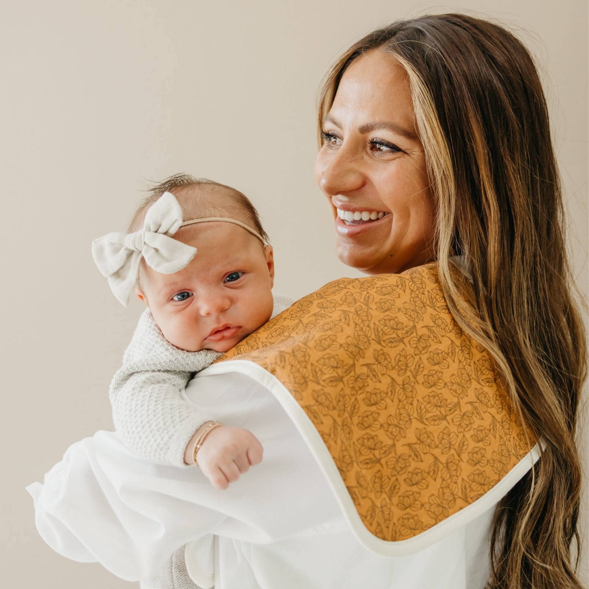 Copper Pearl - Wholesale Burp Cloth - Baby - Premium Burp Cloths - Eden1