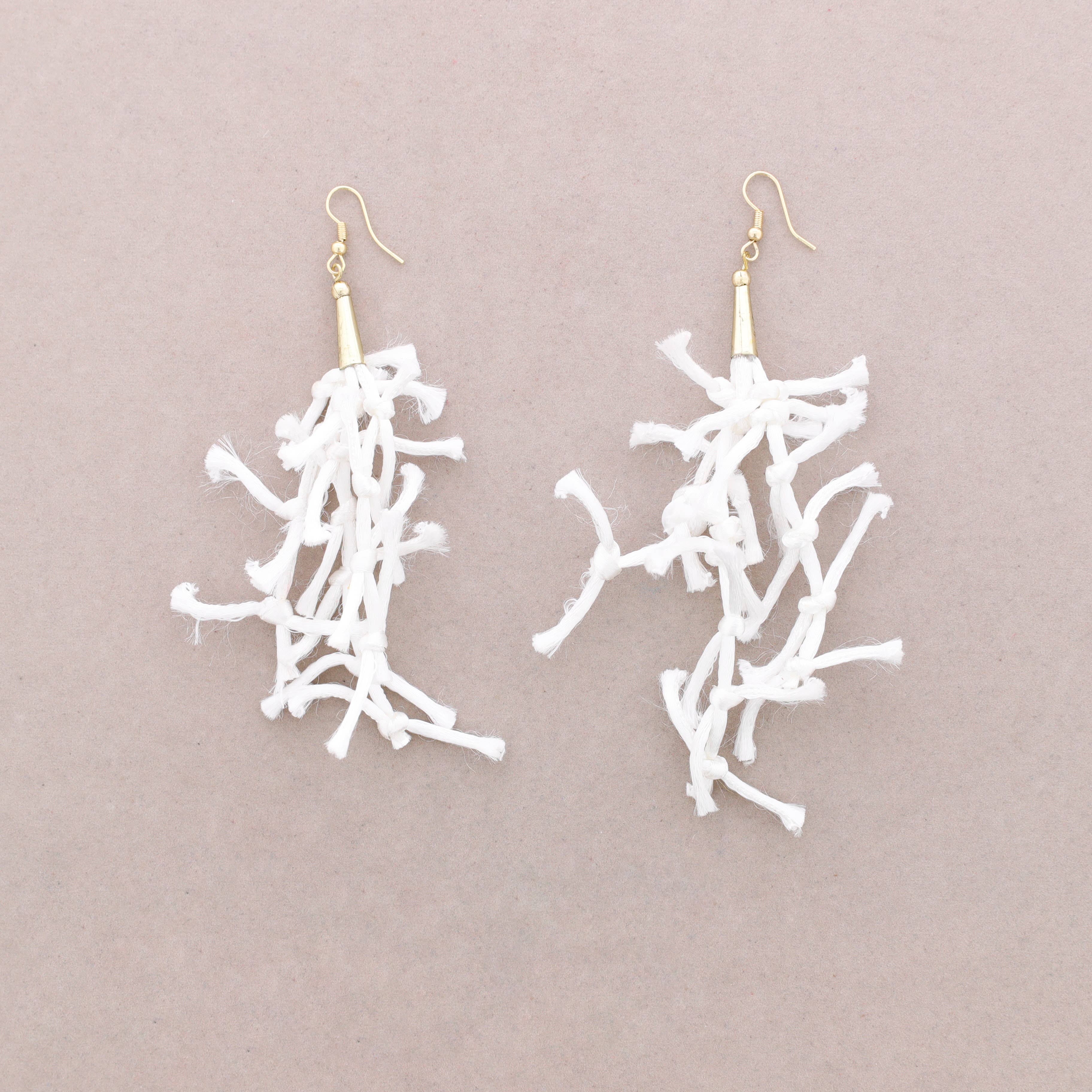 Sonata - Wholesale Snap Jewelry - Ethnic Cord Earrings3