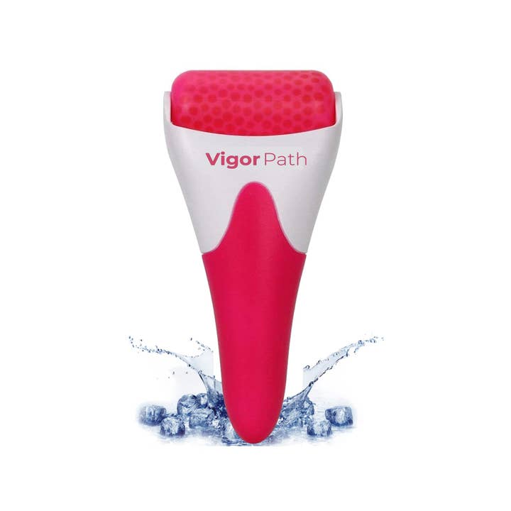 Vigor Path - Wholesale Face/Beauty Roller - Ice Roller for Face, Eyes & Skin Care (Pink)4