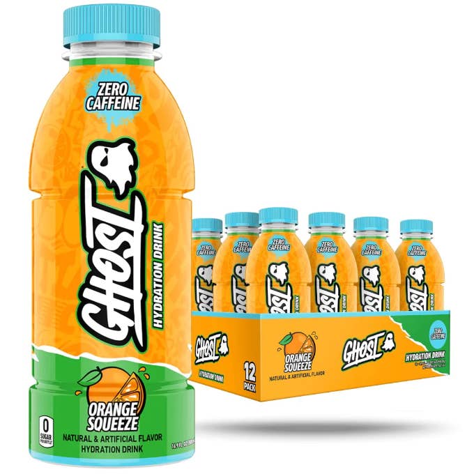 L&F Universal Goods – wholesale Sports/energy drink – GHOST Hydration Orange Squeeze 16.9 Fl Oz Bottle