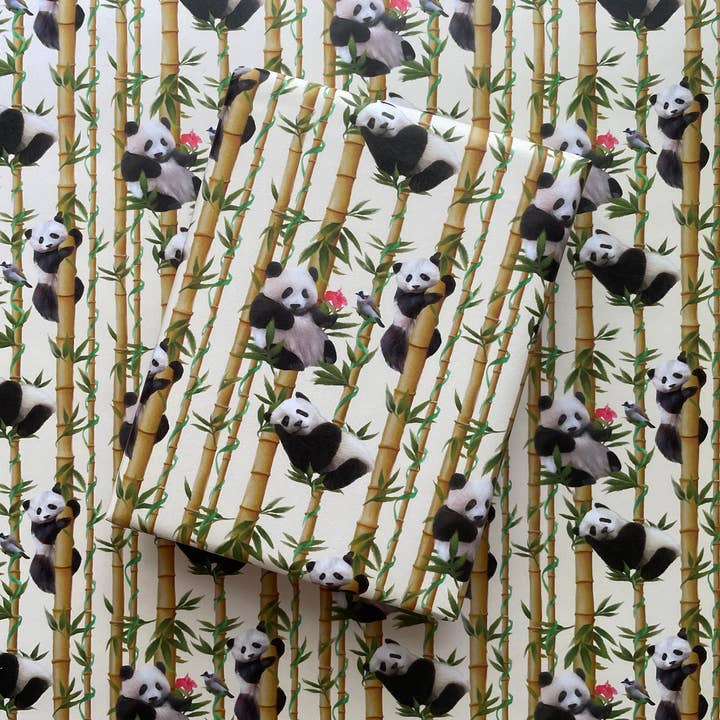 Embrulhador de presente Panda por atacado de Yaykind