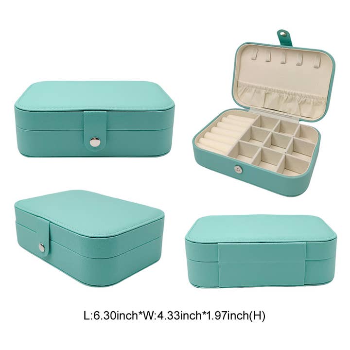 Sensibling Corp. - Wholesale Jewelry Box/Organizer - Faux Leather Portable Jewelry Box