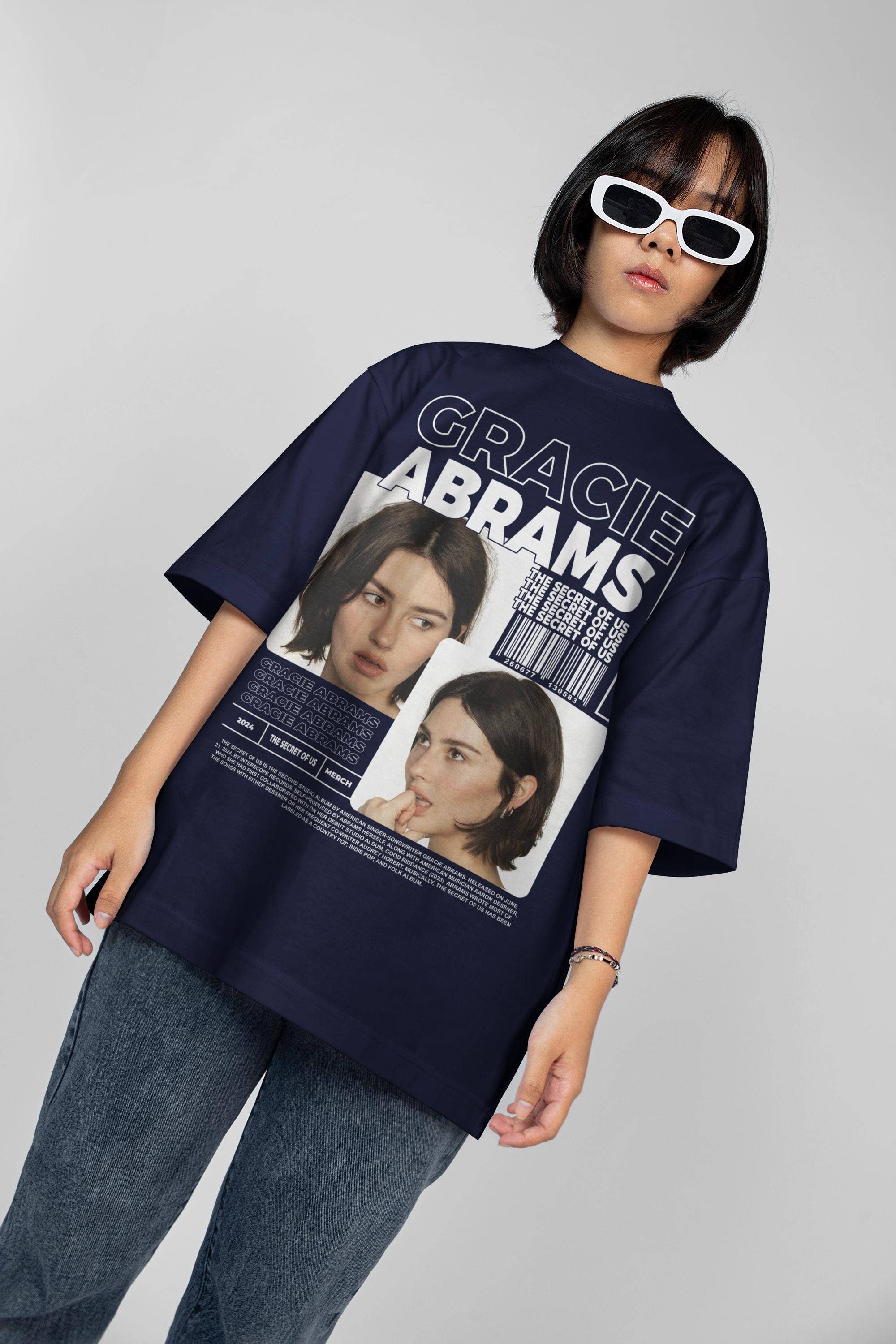 SONDO DESIGN LTD – wholesale T-shirt (graphic) – women's – Gracie Abrams Fan Shirt, The Secret Of Us Tour 2024 Shirt1