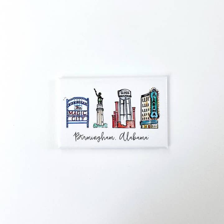 Natty Michelle Paperie - Wholesale Magnet - Birmingham, Alabama Magnet