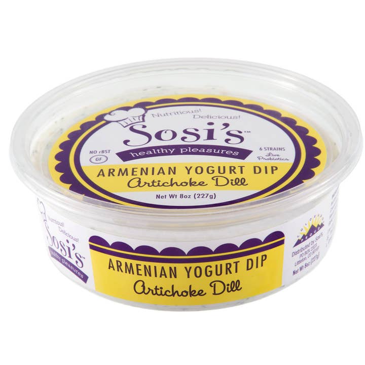 Armenian Yogurt Dip - Artichoke Dill for wholesale by Sosi's