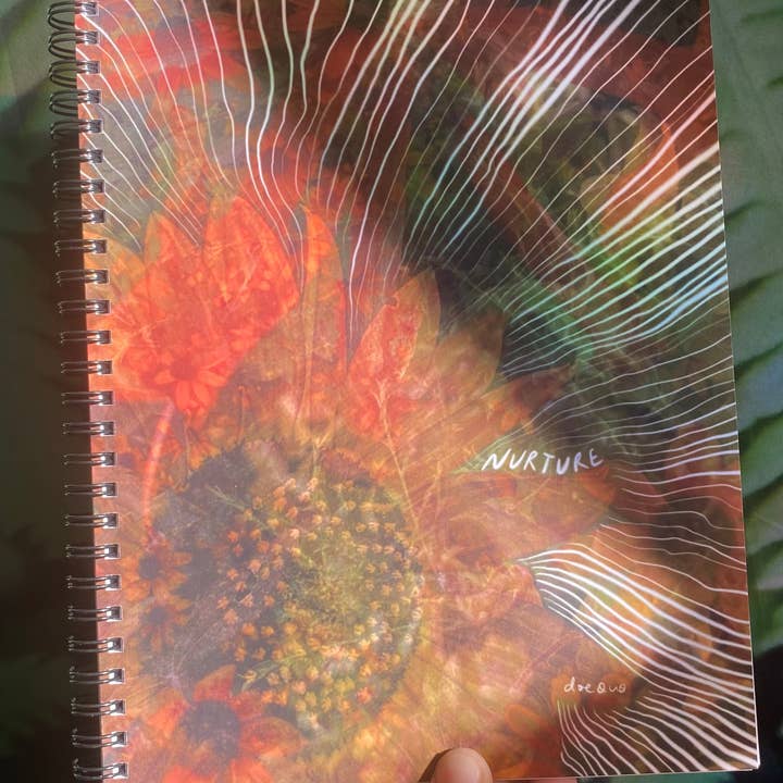 "nurture your soul stuff" - series: you are abundance, paper notebook for wholesale by DOEQUO
