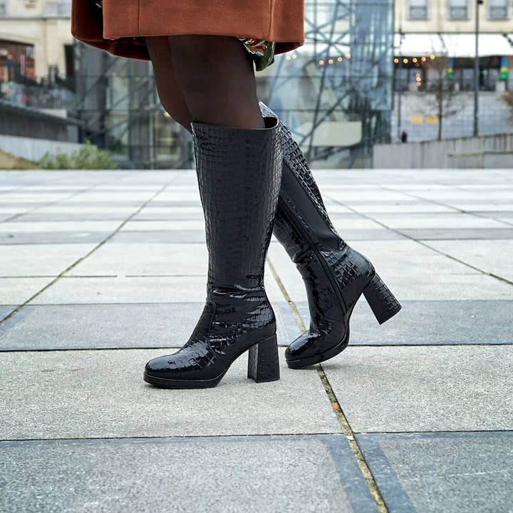 Gabylou - Wholesale Boots - Women's - 2XL Boots for Wide Calves - Model Melissa40