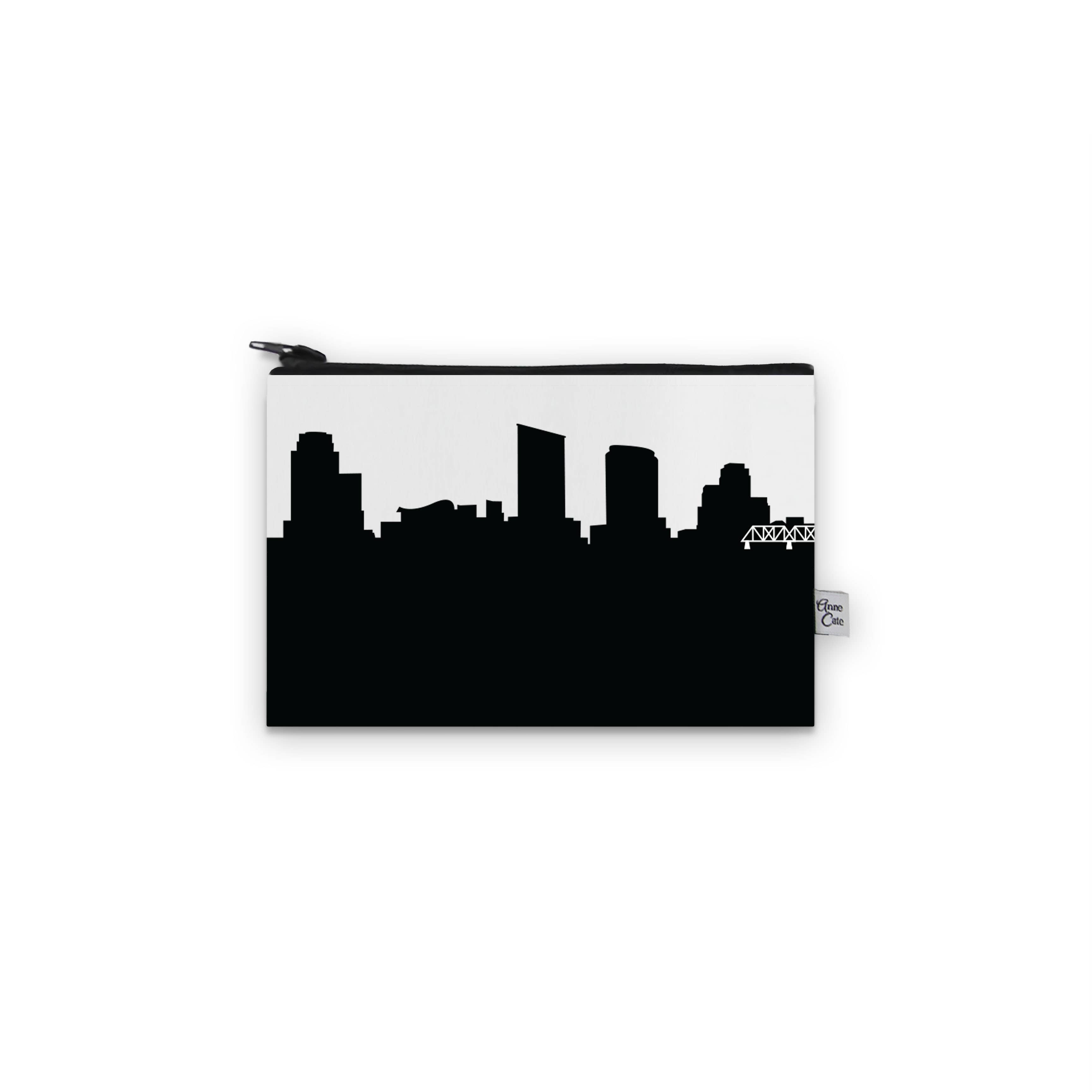 Anne Cate - Wholesale Coin Purse - Women's - Skyline Canvas Mini Purse86