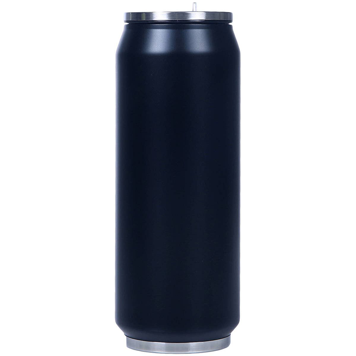 Mad Style - Wholesale Insulated Mug/Tumbler - M2O: Black Insulated Fliptop Matte Can0