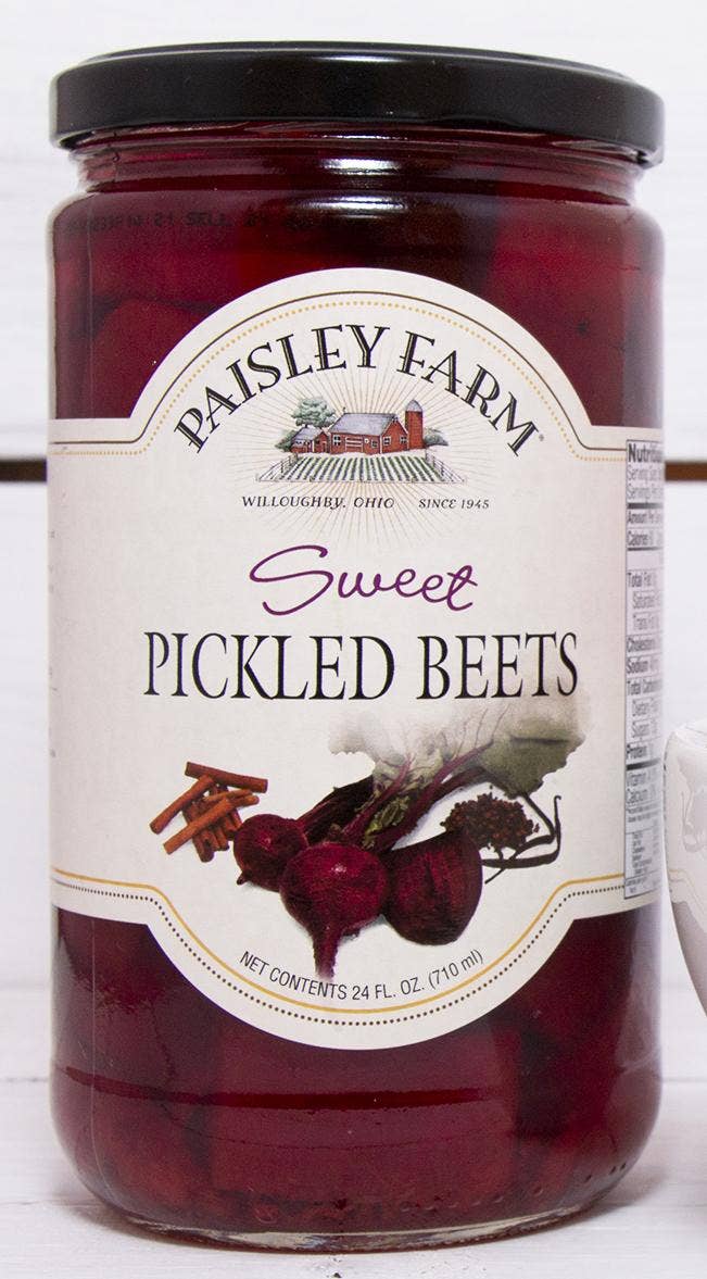 KeHE Distributors, LLC - Wholesale Mustard - Paisley Farm Sweet Pickled Beets, 24 OZ0