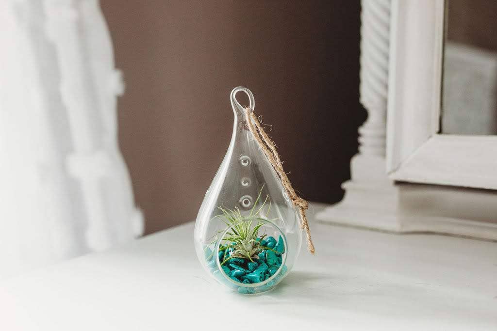 The Simply Crafty Shop - Wholesale Terrarium - Pear Shape Terrarium Kit- Semi-Precious Stone37
