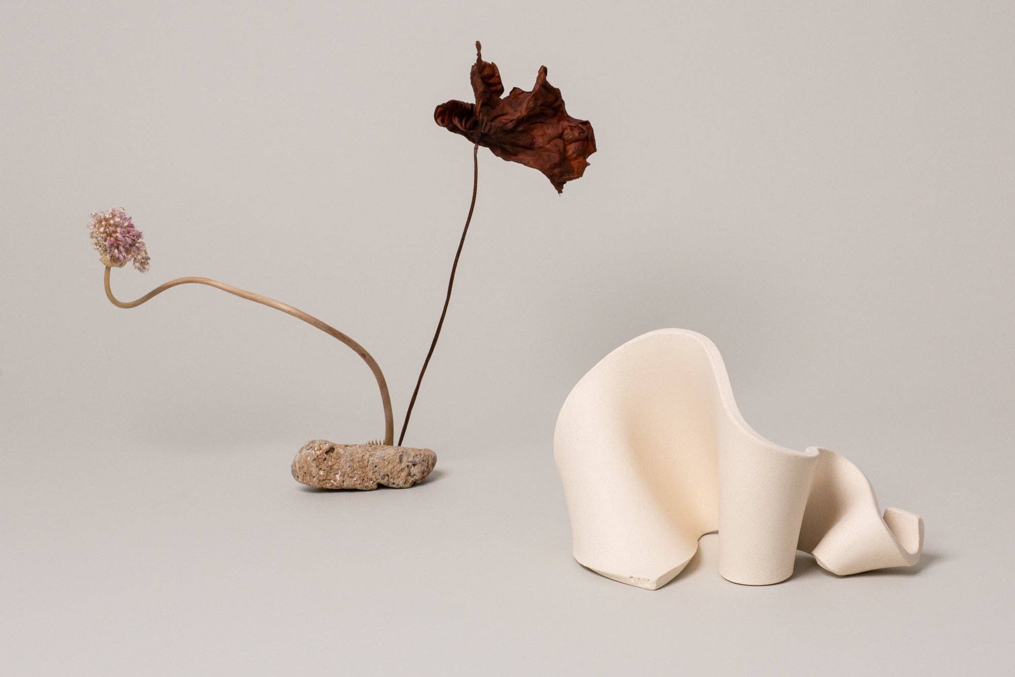 Virginia Sin - Wholesale Decorative Tabletop Object - Furl Art Object, Bone6