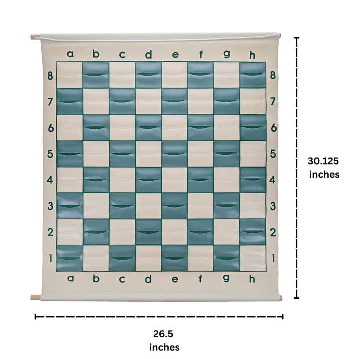 Wood Expressions – wholesale Board game – WE Games Chess Teaching Demonstration Board, 27 in.3