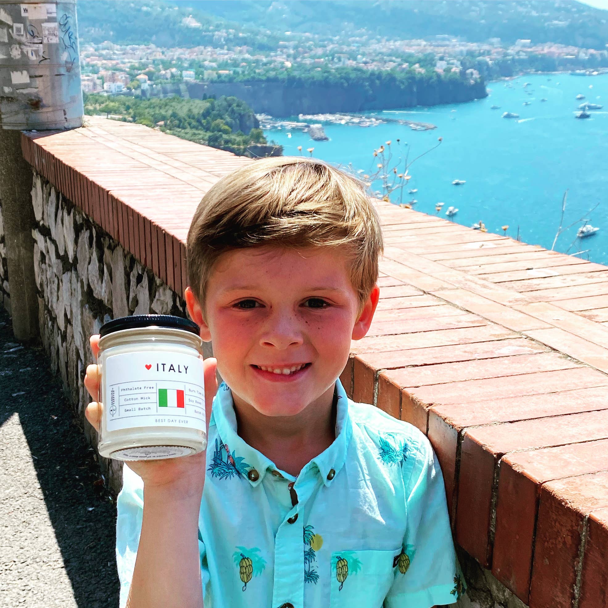 White Italy Candle for wholesale on Faire4