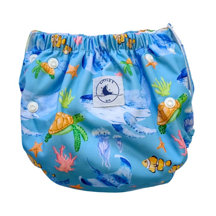 REUSABLE SWIM NAPPY ~ OCEAN and other Purchase Wholesale big bulky diapers. Free Returns & Net 60 Terms on Faire trending on Faire.