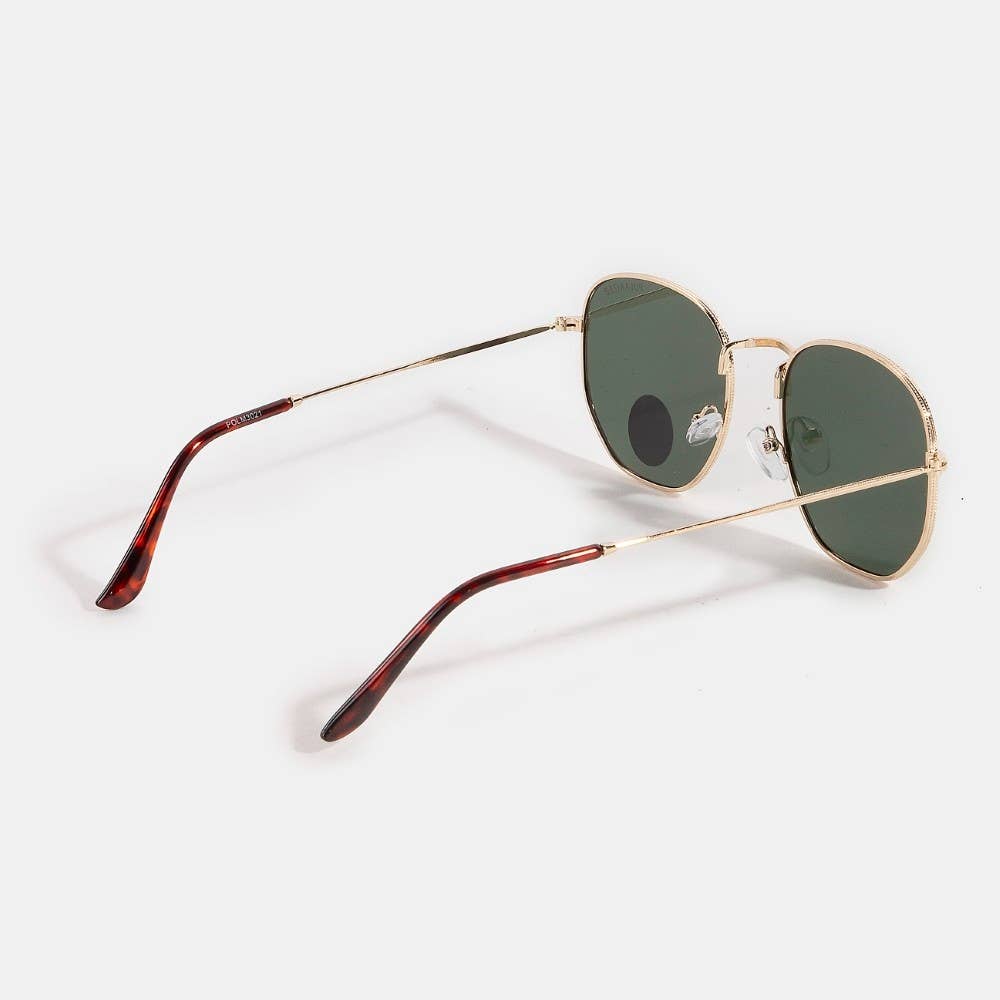 ASSORTED Polarized Metallic Frame Aviator Sunglasses for wholesale on Faire3