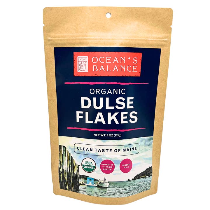 Ocean's Balance - Wholesale Dried/Dehydrated Vegetables - Organic Dulse Flakes