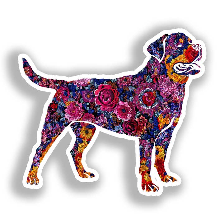 Rottweiler Dog Decal Sticker # A018226 for wholesale by Yoonek Graphics