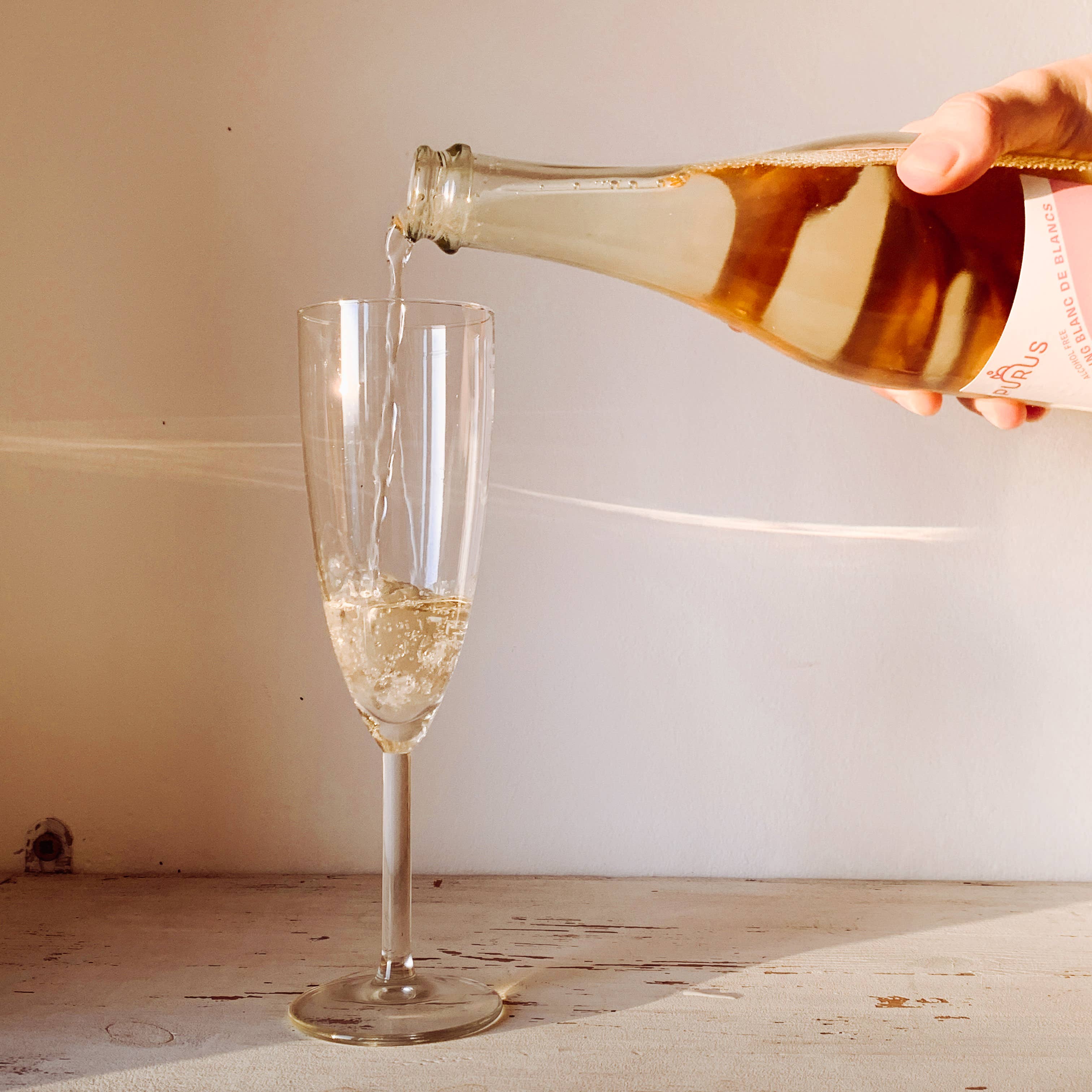 Purus Drinks Ltd - Wholesale Non-Alcoholic Spirits/Wine/Beer - Purus Alcohol Free Sparkling Blanc de Blancs 750ml1