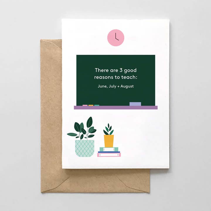 Il y a 3 bonnes raisons d'enseigner : juin, juillet et août pour la vente par Spaghetti & Meatballs