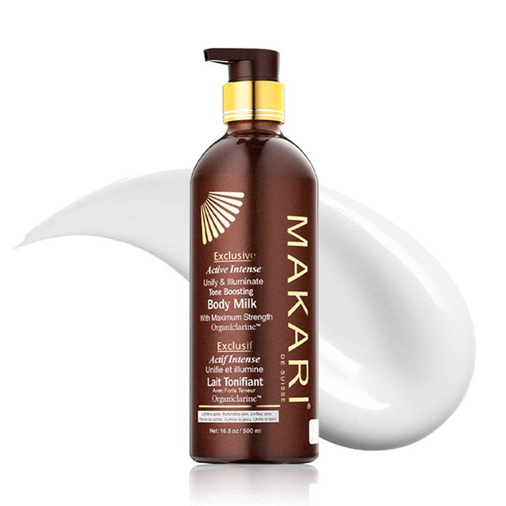 Exclusive Tone Boosting Body Milk for wholesale by Makari De Suisse