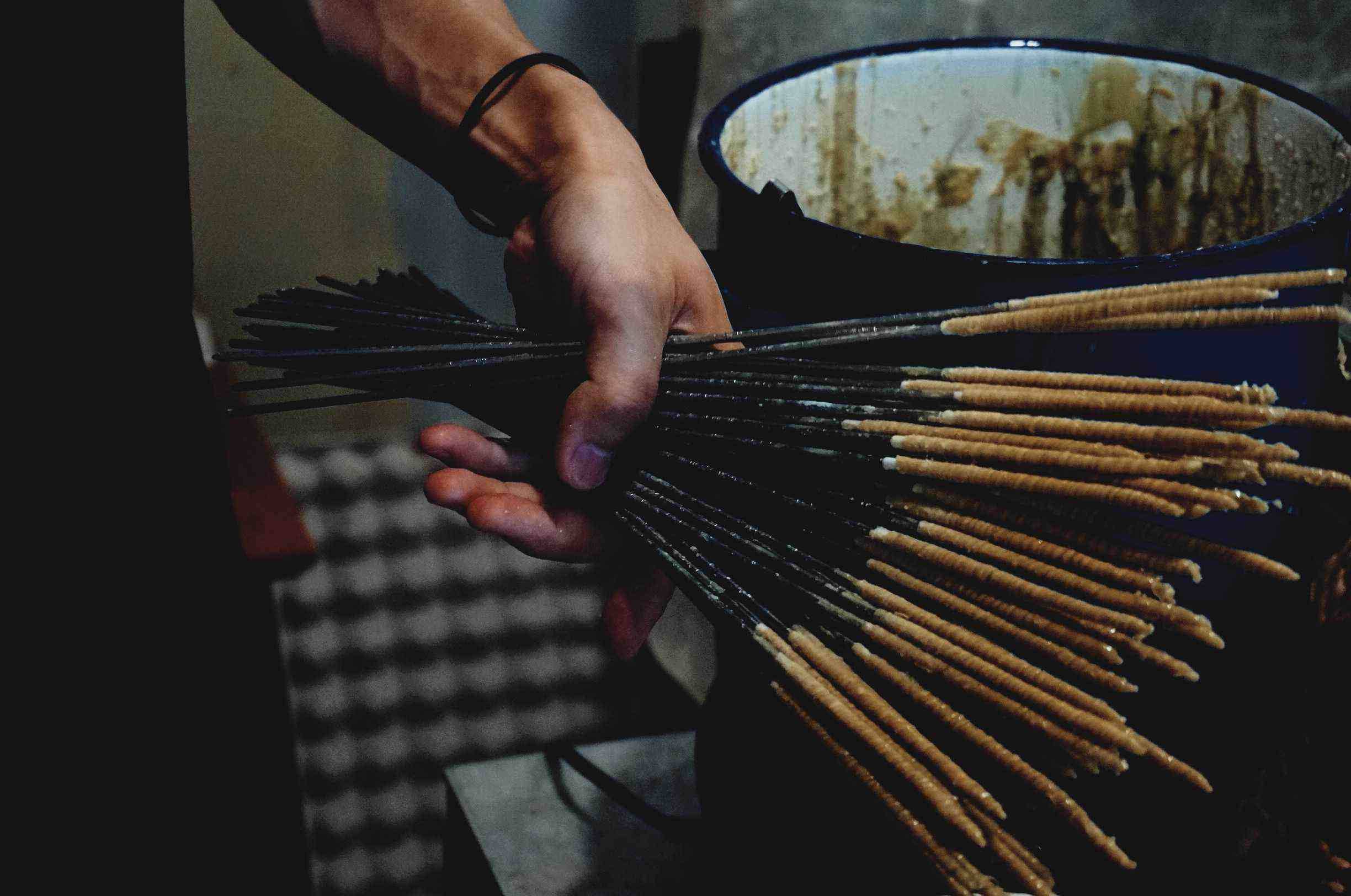 Japan Best - Wholesale Tapered Candle/Candlestick - Candles for Purification: Charcoal, Sage, Salt8