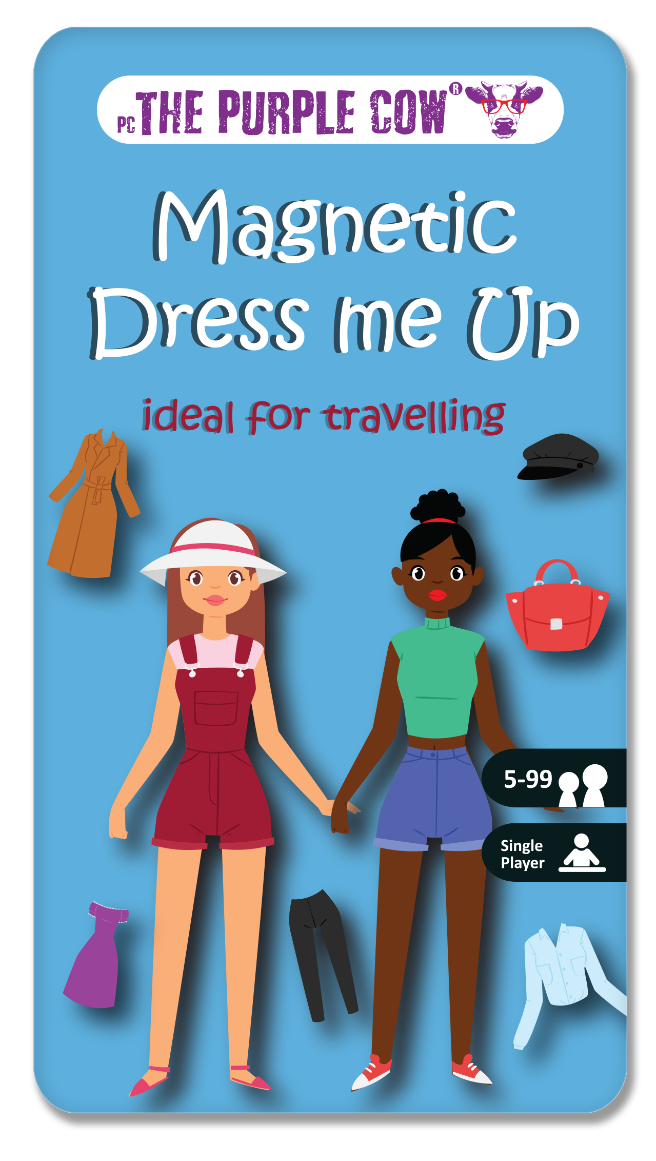 The Purple Cow America Inc. - Wholesale Brain Game - Kids - Travel Game - Dress Me Up0